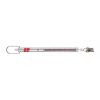 Peson à ressort, portée 30G, résolution 0.25G, rouge avec pince