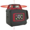 Niveau laser rotatif rouge, mesure jusqu'à ø 400 m