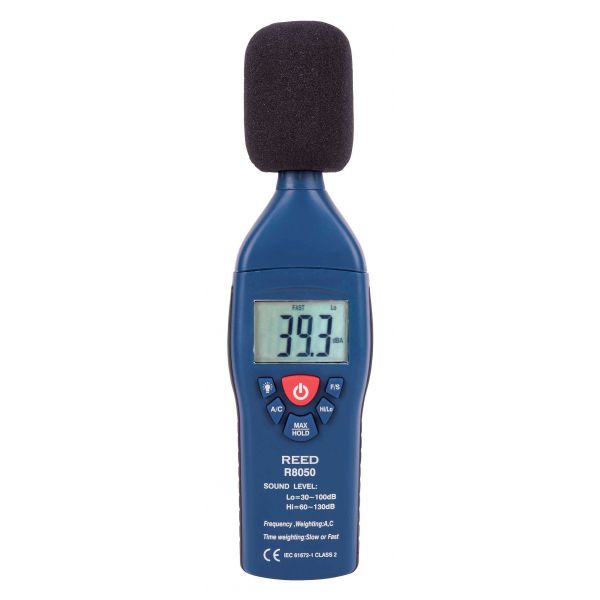 Sonomètre rapide et précis type 2, mesure de 30 à 130 dB