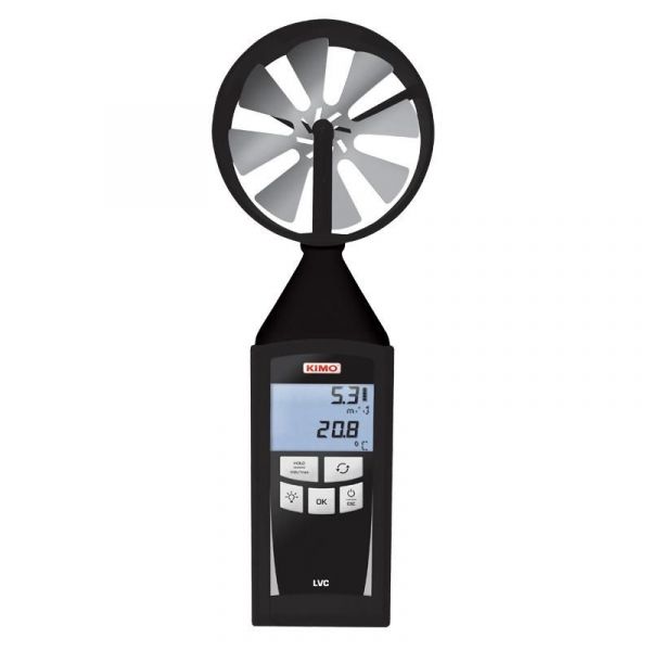 Thermo-anémomètre à hélice vitesse de 0 m/s à 35 m/s