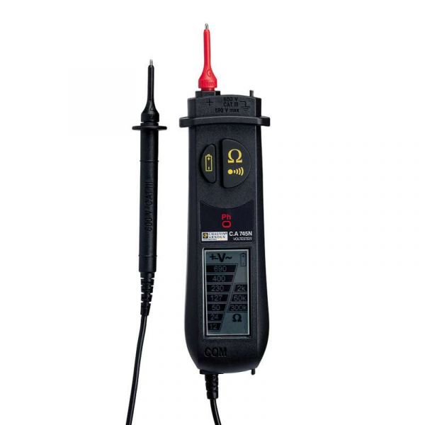 Testeur de tension numérique compact