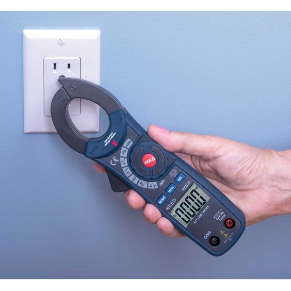 Pince Ampèremétrique PeakTech 1700 TRUE RMS - Mesure AC/DC Jusqu'à 200A - Détecteur Tension NCV - Pour Électriciens